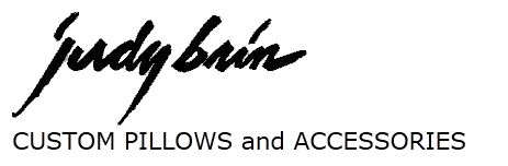 Judy Brin Custom Pillows and Accessories